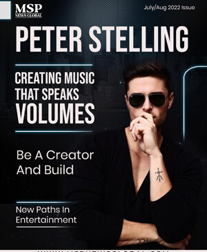 Peter Stelling Front Cover Feature on MSP News Global